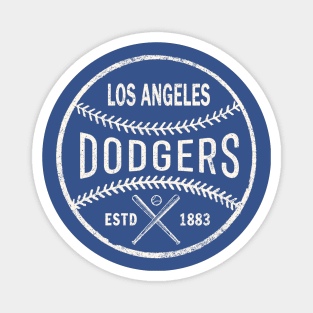 Vintage Dodgers 2 by Buck Tee Magnet